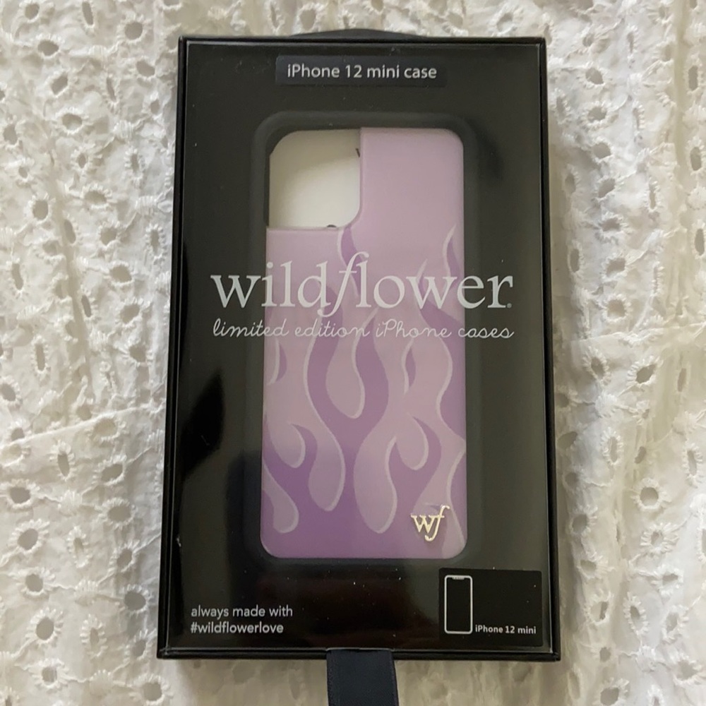 Wildflower Flames iPhone 12 mini phone case